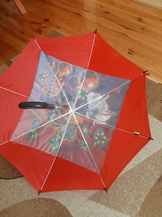 Parasol dla dziecka z bajki Bakugan.