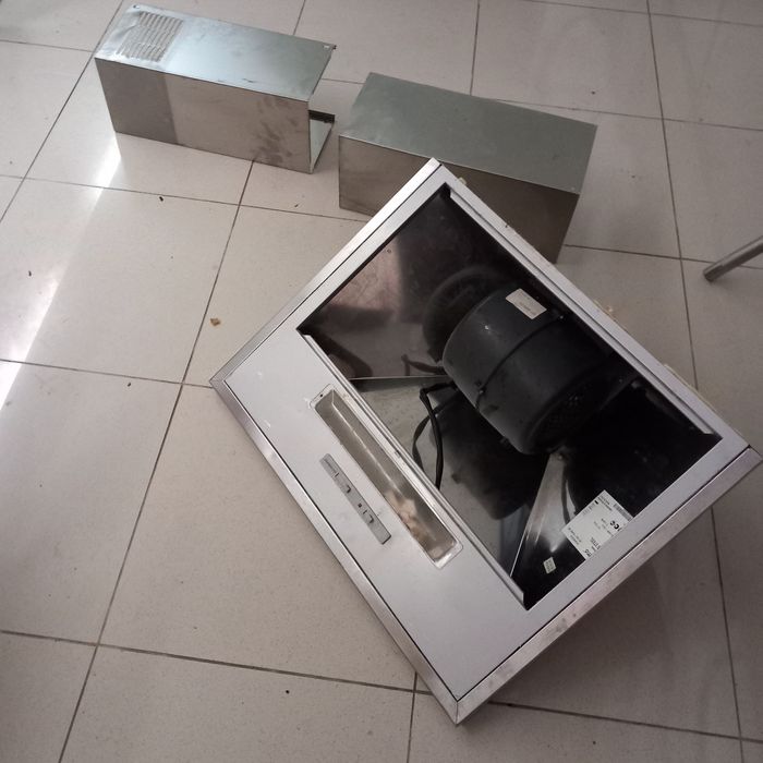 Exaustor a funcionar Ikea