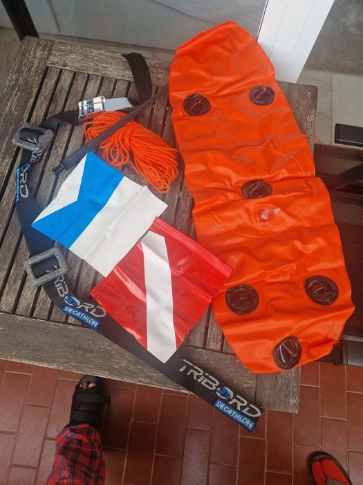 Equipamento de mergulho pesca submarina