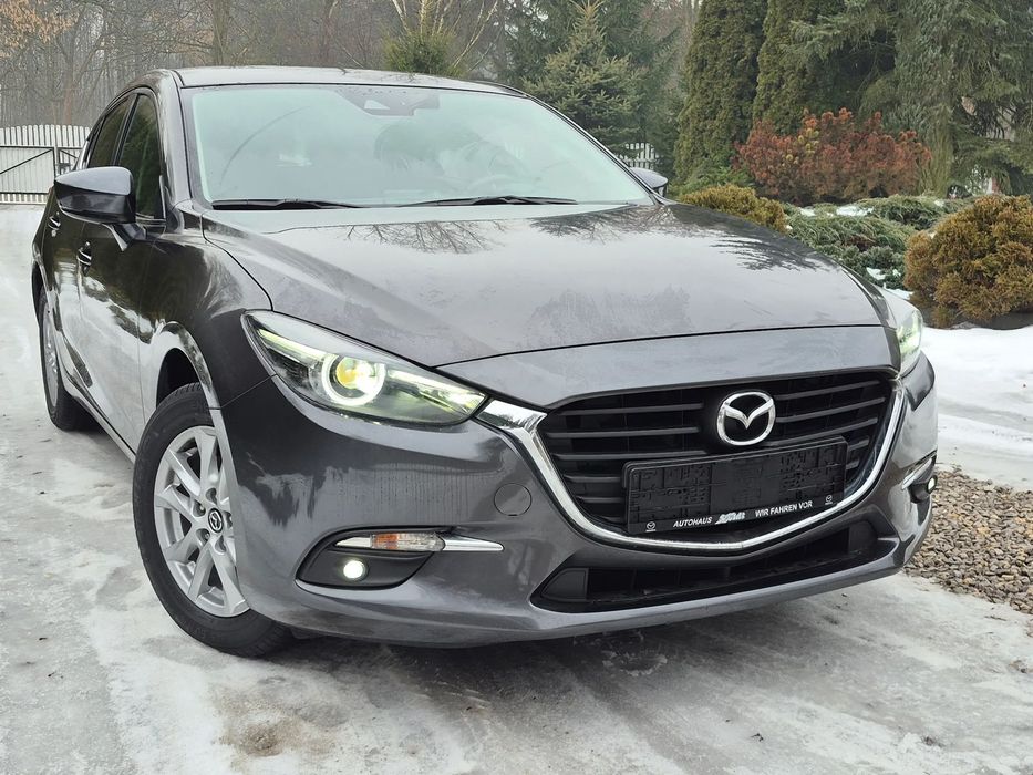 Mazda 3 2.0 benzyna 122Km full serwis NAVI-KAMERY przeb. 102900Km z Niemiec