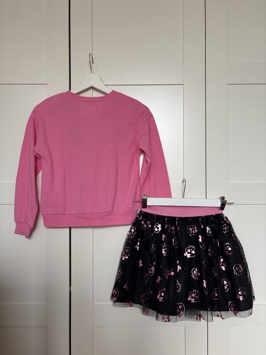 Bluzeczka spódniczka tutu Nickelodeon komplet Heloween dla dziewczynki