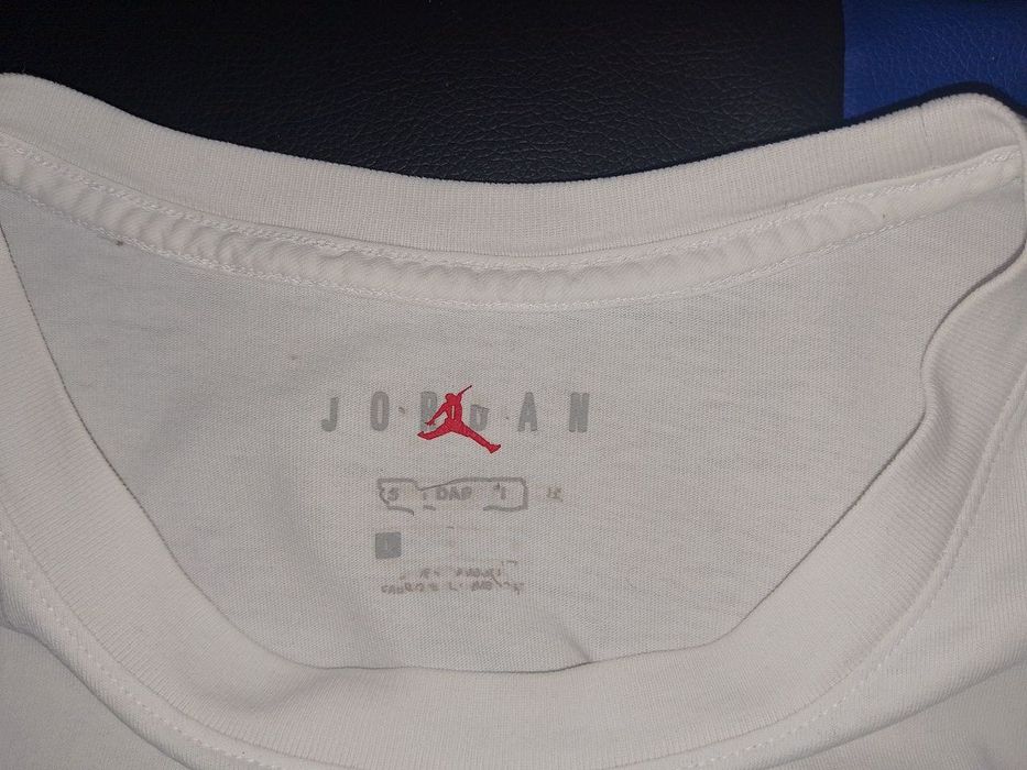 Футболка Jordan / Біла футболка Джордан / Футболка Jordan Big Logo