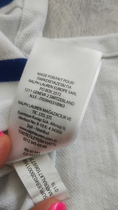 Ralph Polo Lauren rozmiar XL T-shirt męski