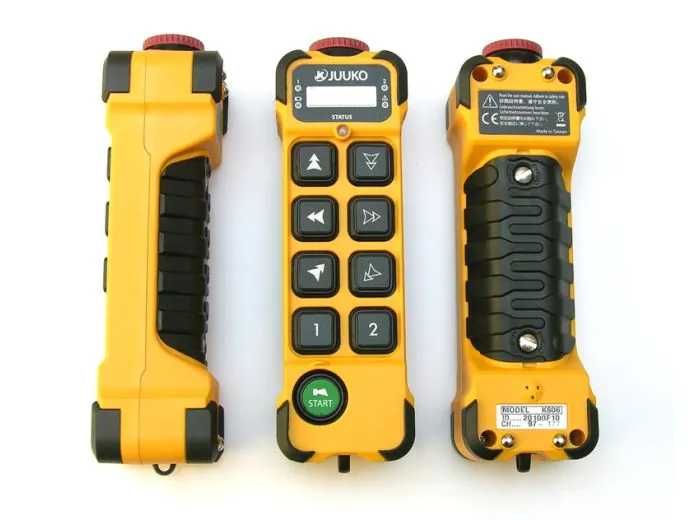 J-K808 Kaseta sterownicza radiowa do suwnic, 2 prędkości