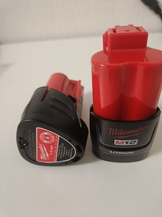 Акумулятор Milwaukee M12/3.0Ah (оригінальний корпус + комірки EVE)