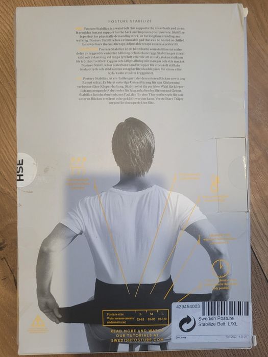 Pas stabilizujący postawę