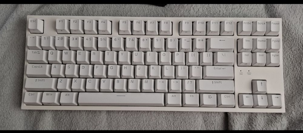 klawiatura Genesis Thor 404 TKL biała Gateron