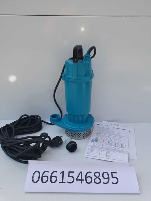 Насос 1,5 Kw фекальний дренажний (ТІЛЬКИ ДОСТАВКА ПОШТОЮ)
