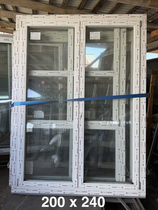 Okno tarasowe nowe PCV 200 x 240 i inne!