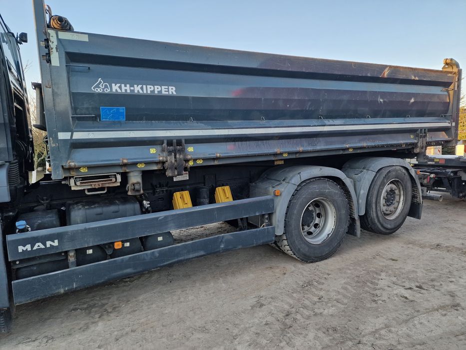 MAN wywrotka, 3 osie, zestaw z przyczepą, 371 900 zł brutto