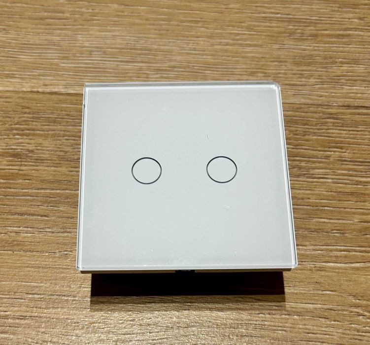 Wyłączniki Dotykowe Indual Zigbee 2 przyciski szkło hartowane
