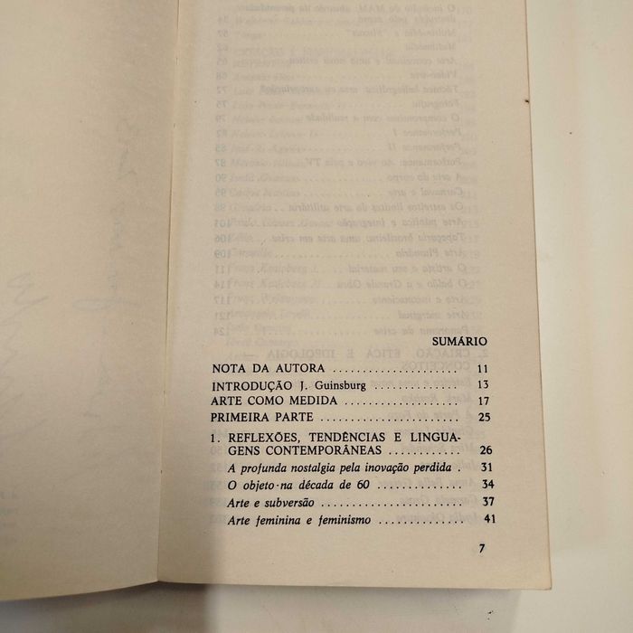 Arte como medida - Sheila Leirner