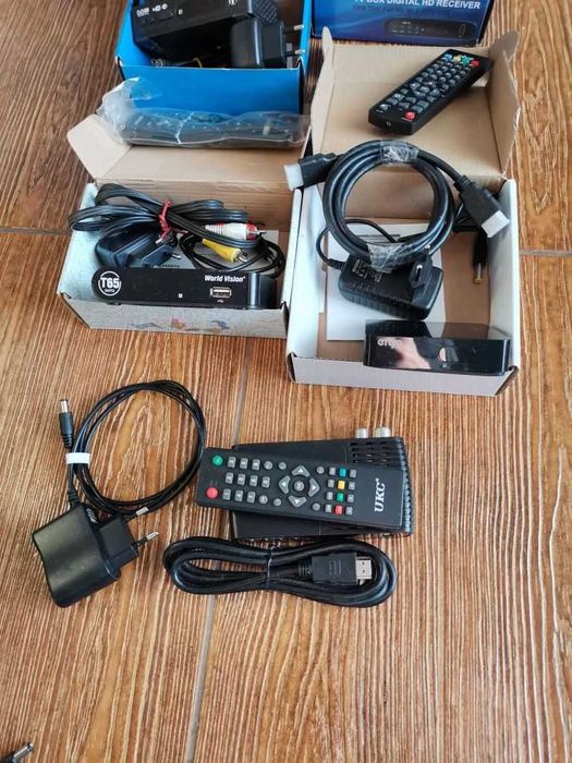 Тюнер Т2 приставка Т2 Ergo UKC Uclan World Vision
