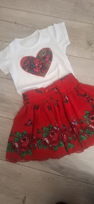 Strój góralki, góralski, 3 części, rozm. 110