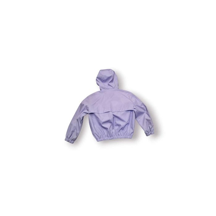 Parka Corta-Vento Infantil ZARA – Lilás • Tamanho 8 Anos