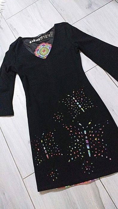 Czarna sukienka Desigual