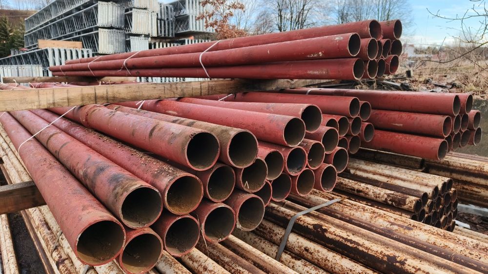 Rura stalowa fi 89x4 długość 6m