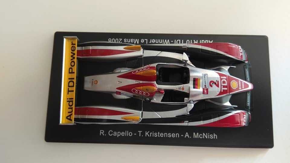 Spark/Hachette 1/43 - Audi R10 TDI - Vencedor Le Mans 2008