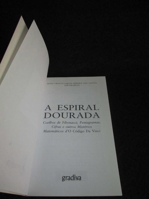 Livro A Espiral Dourada Nuno Crato