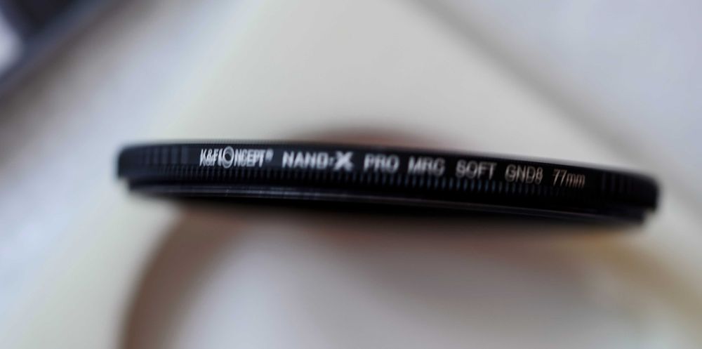 Filtr półowkowy szary GND 8 K&F Koncept 77mm