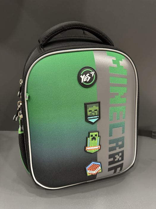 Рюкзак шкільний каркасний YES Minecraft Icons H-100