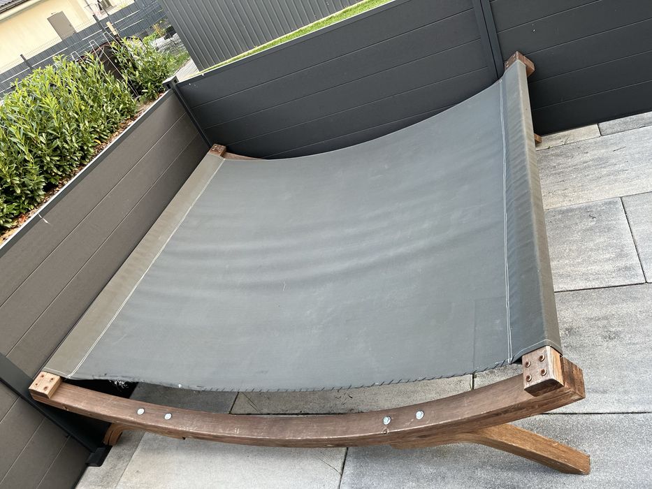 Leżak ogrodowy dwuosobowy