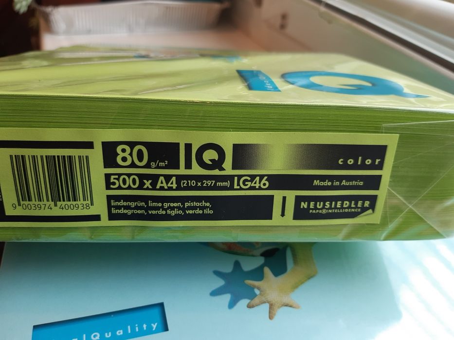 Папір офісний А4 NEUSIEDLER кольоровий 500 аркушів Австрія