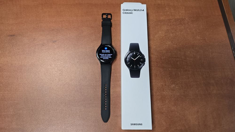 Samsung Galaxy Watch 4 Classic 46mm czarny, stan bdb
