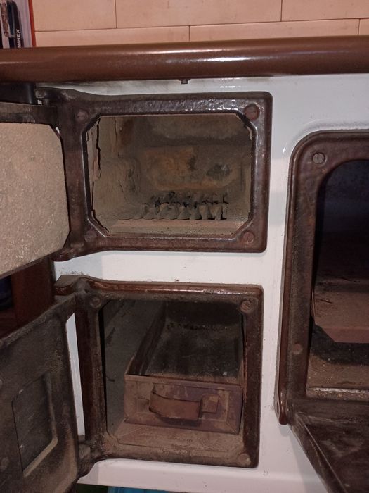 Piec  wolnostojący, kuchnia węglowa westfalka