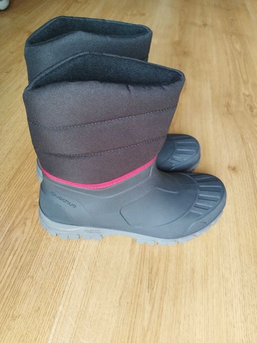 Botas de caminhada na neve quentes e impermeáveis Quechua SH100 homem