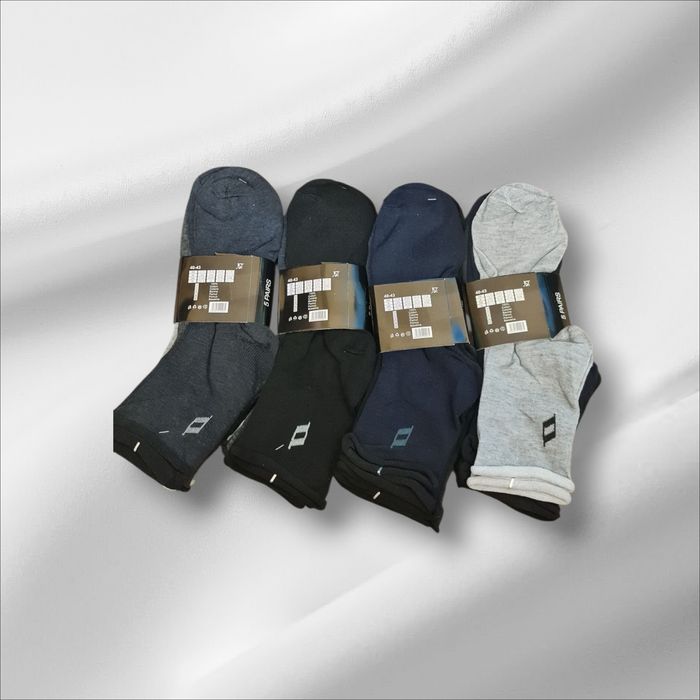 20 par skarpety męskie zdrowotne, bezuciskowe, 100% bawełna r. 40-43