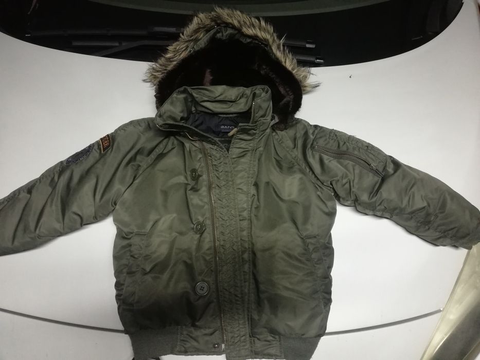 Casaco verde Gant Aviator 3 anos