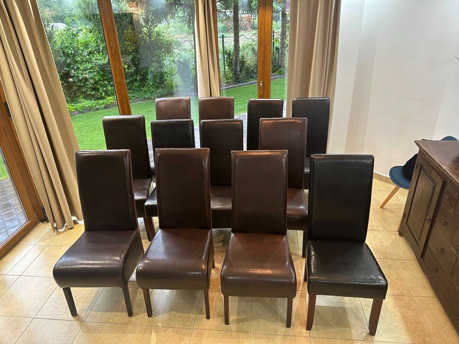 Krzeszła do jadalni 12 szt = 150 zł/1szt