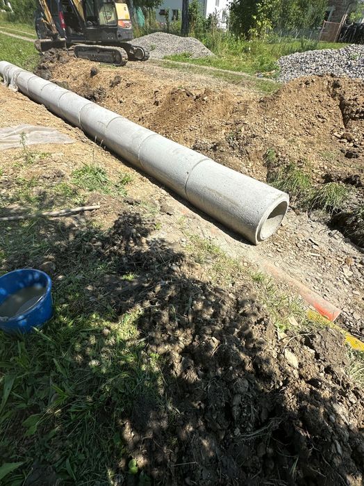 Usługi brukarskie, prace ziemne