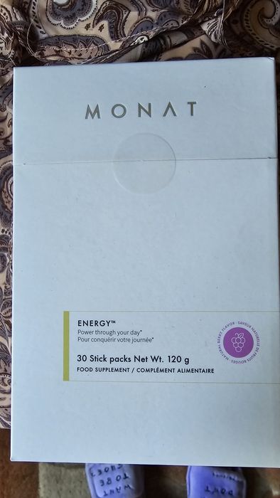 Monat Energy 30 saszetek nowe