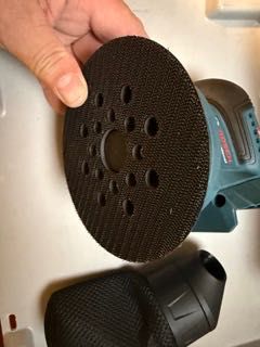 lixadora bosch pro GEX 185-LI