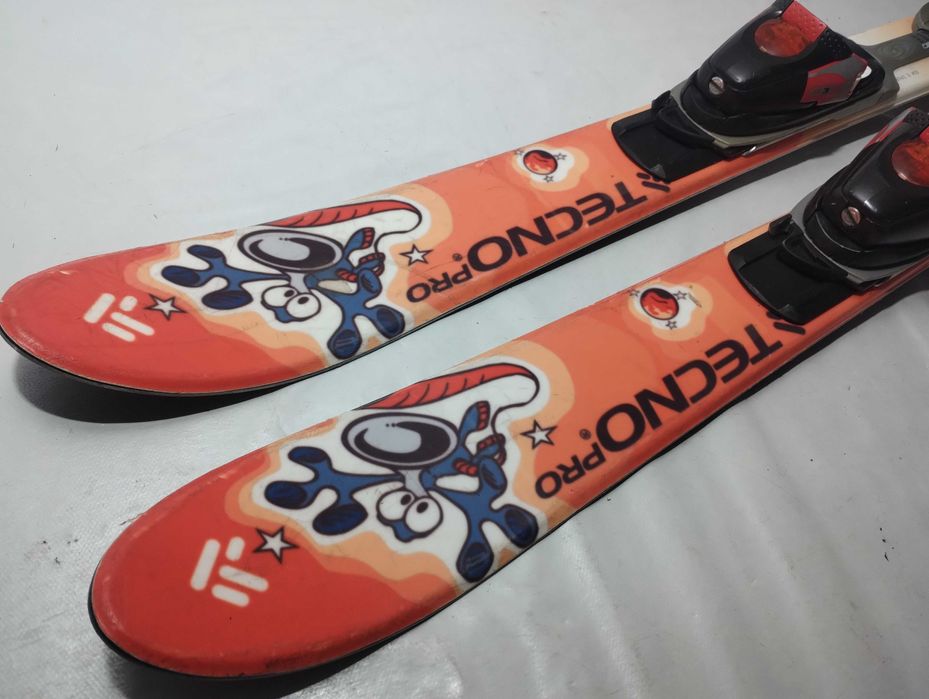 narty tecno pro 90 cm przygotowane do sezonu