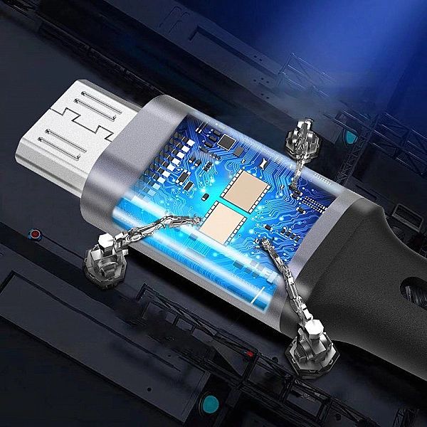 ORYGINALNY Kabel USB - USB Typ C 3A 1m do ładowania telefonu / przesył