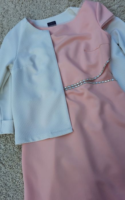 Сукня святкова персикова