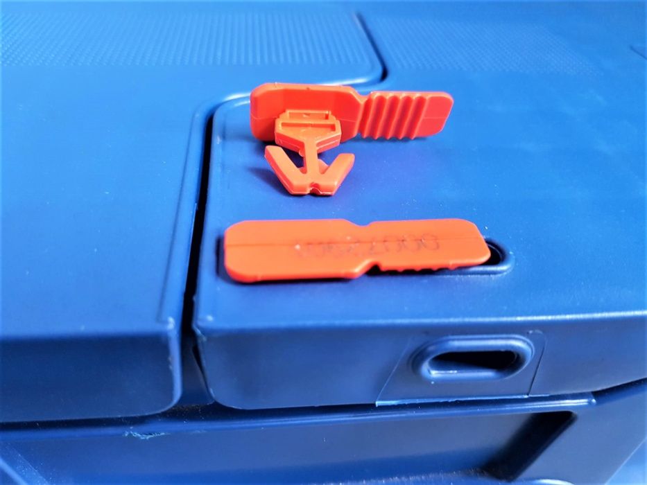 Pojemnik Skrzynka Kosz Transportowy Kurierski Magazynowy - PLOMBA.