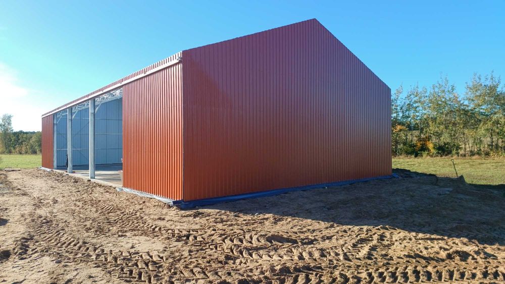 Hala magazynowa 12x25x4,5m SystemSpaw