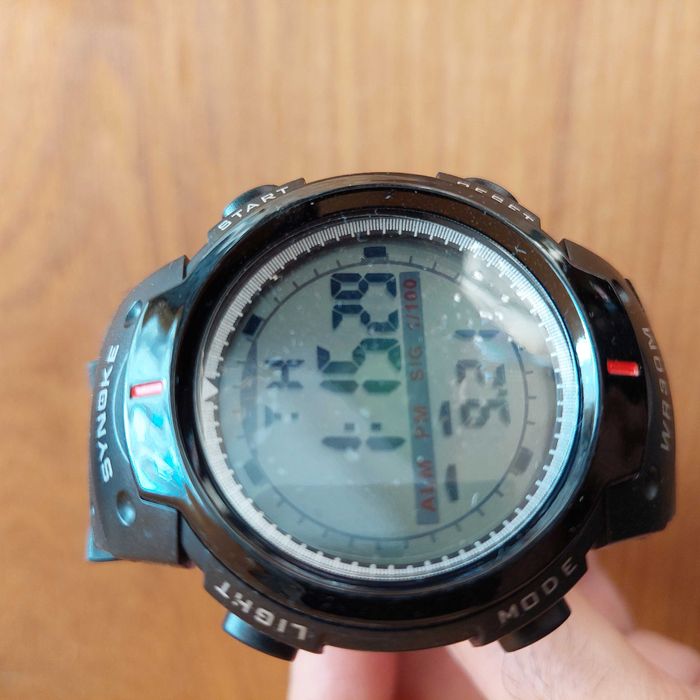 Крутий наручний чоловічий годинник SYNOKE Storm (мілітарі стиль)