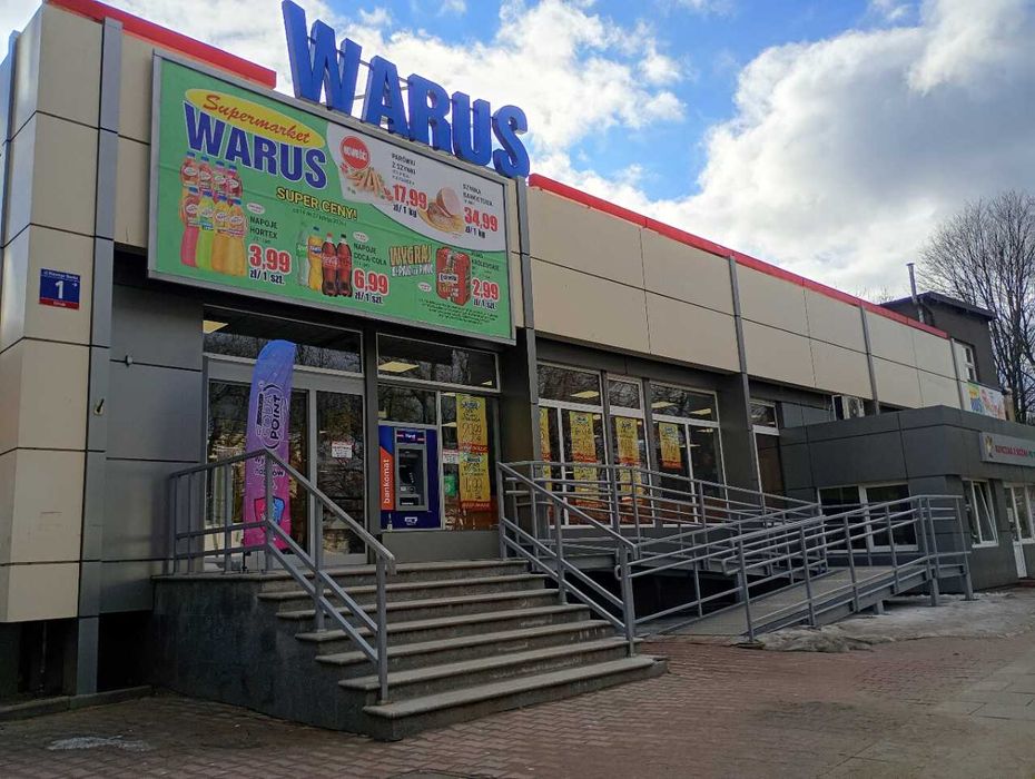 SODA POINT Warszawa (Skorosze), Walerego Sławka 1 Wymiana nabojów CO2