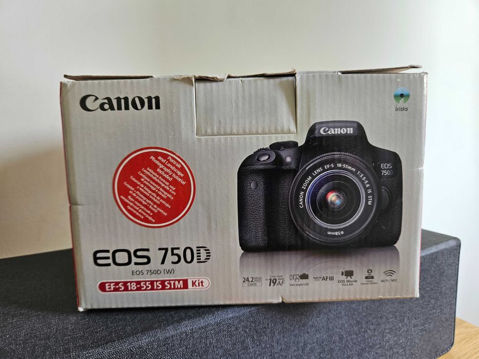 Canon 750D Máquina Fotográfica