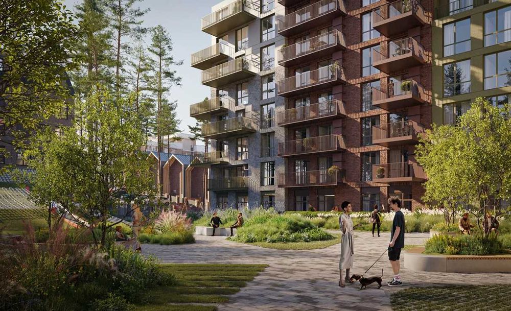 1к квартира з терасою ЖК Ютландія бізнес-клас