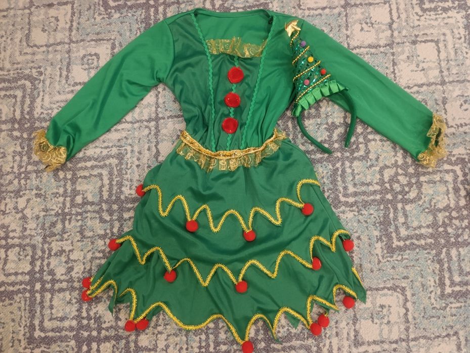 Костюм Санти, русалки, ялинки, метелика, феї, чарівниці