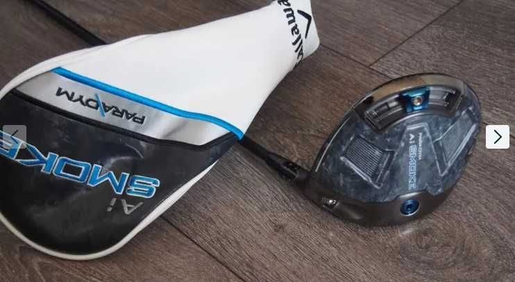 Kij golfowy driver Callaway PARADYM AI Smoke Max Ideał