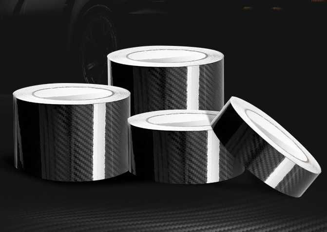 Карбонова захисна плівка 3D,  5D. Ширина: 5см, 7см, 10см. Дожина: 5м.