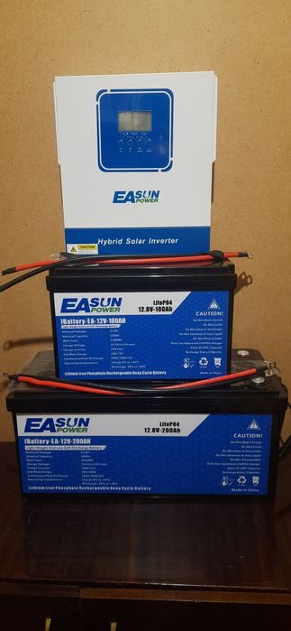 Комплект інвертор + акумулятор готове рішення 4.2Кв 100А 200A