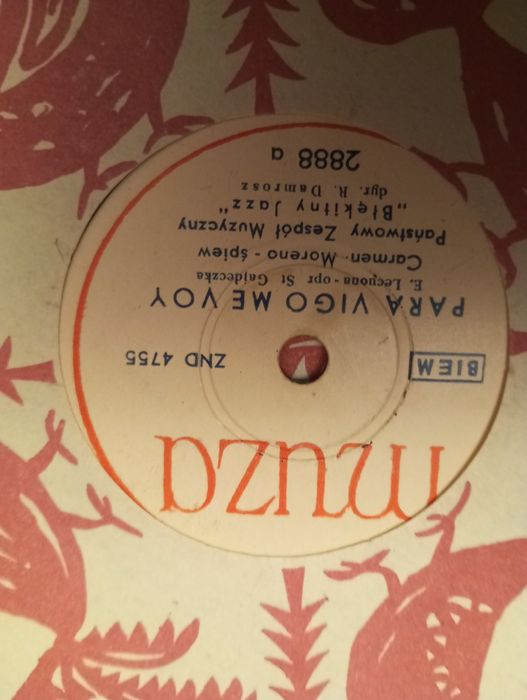 Muza - płyta szelakowa przedwojenna Jazz Group The Dave Burman